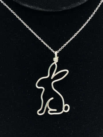 Rabbit, Bunny Necklace