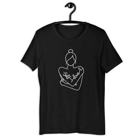 Self Love Unisex t-shirt White Design